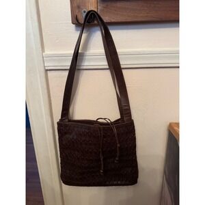 Vintage GEM (or GEM Eberle)‎ woven leather bag